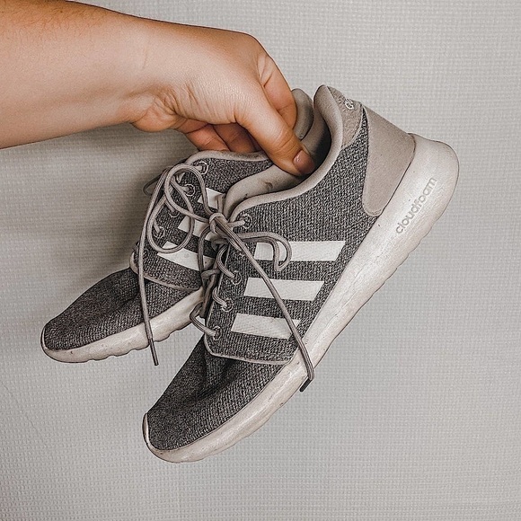 Adidas | Cloudfoam Heather Grey Sneaker 9‎ - Picture 1 of 8